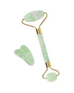 Beautylushh Jade Face Roller & Gua Sha Stone Jade #8657