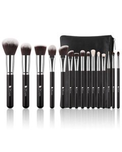 Dermarolling 15-Delige Make Up Kwasten Set DF1503