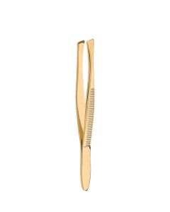 Donegal Slant Tweezer - Golden - 1092