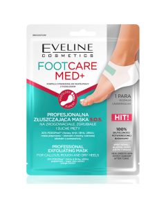 Eveline Cosmetics Foot Care Med+ Professional Exfoliating Mask 2stuks.