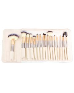 Dermarolling Professionele Make Up Kwasten Set 18 Delig inclusief Gratis Etui