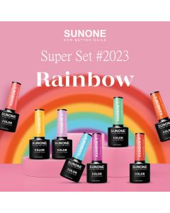 SUNONE UV/LED Gellak Rainbow Super Set Compleet 8 Kleuren #2023