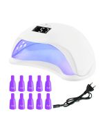 BeautyLushh Professionele 48W. 24- LED Nagellamp Set Incl. 10 Gratis Dermarolling Nagel Clips #6462