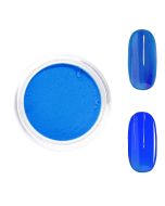 DRM Nageldecoratie Poeder UV Neon Blauw #12