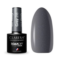 Claresa UV/LED Gellak Grijs #218 - 5ml.