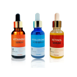 Dermarolling Hyaluronzuur Serum 30ml en Vitamine C Serum 30ml en Hyaluronic Acid Serum 30ml